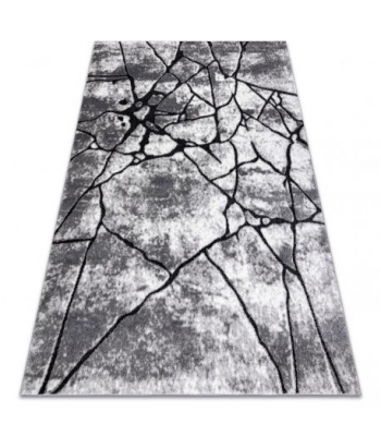 Dywan nowoczesny COZY 8873 Cracks  beton ciemny szary 120x170