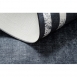 Dywan do prania ANDRE 1486 Ramka, vintage antypoślizgowy - czarny / biały