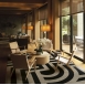 Dywan Carpet Decor Art Deco Tiffany Czarny