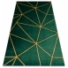 Dywan Ekskluzywny Emerald 1013 Geometric 2 Butelkowa Zieleń